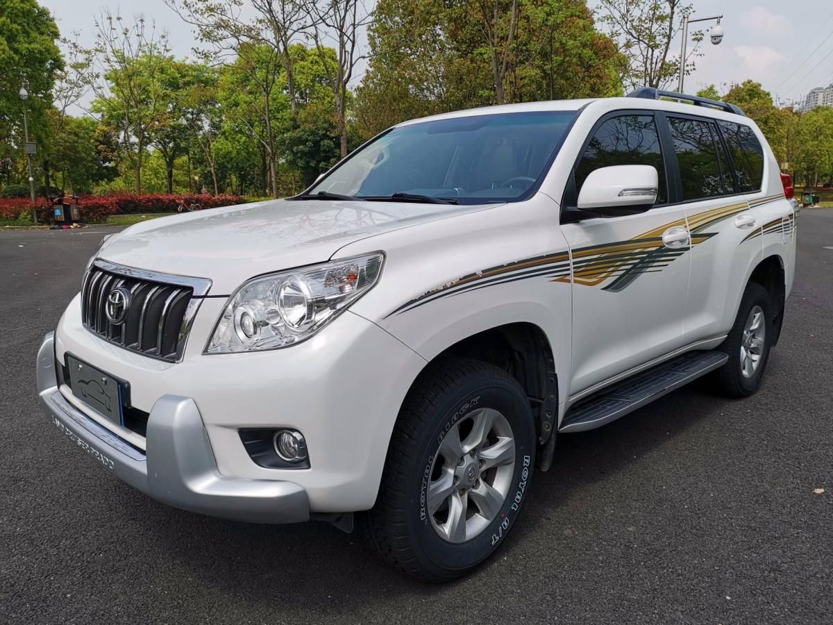 温州2012年7月丰田普拉多40ltx白色手动挡