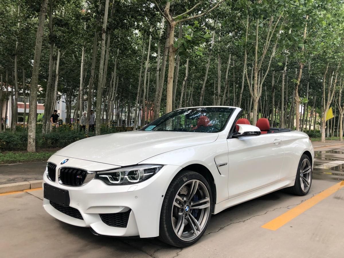 北京2018年8月宝马宝马m42017款m4敞篷轿跑车白色自动档