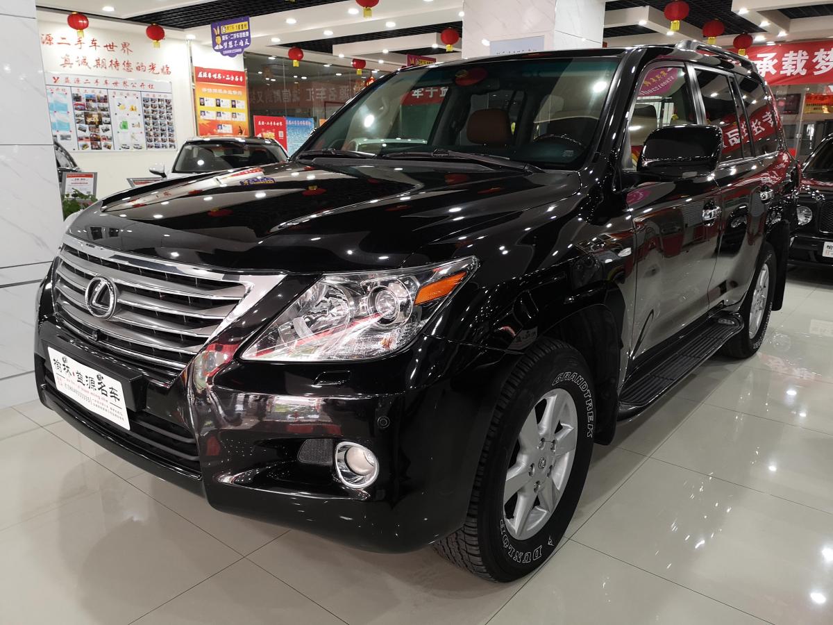 2011年6月雷克萨斯lx2009款570黑色自动档