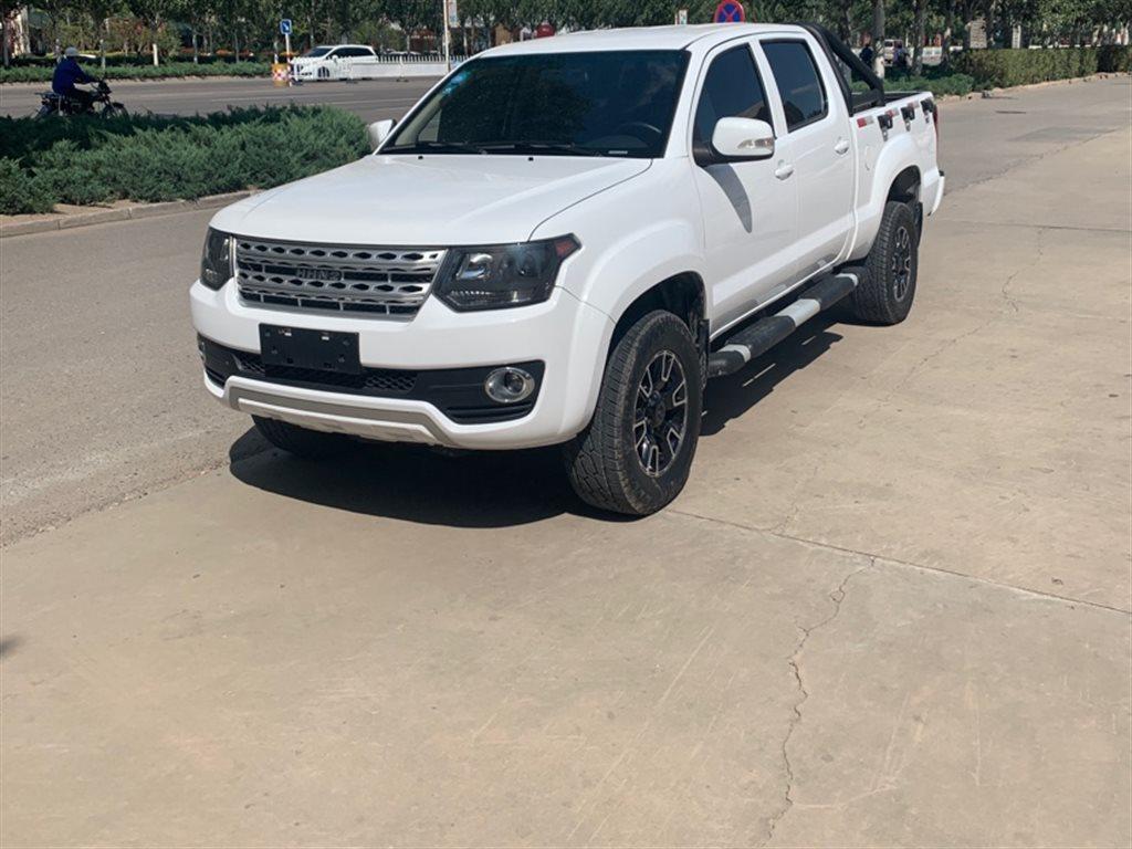 张家口2018年06月黄海n22018款24l四驱汽油至尊版4g69s4n白色手动挡