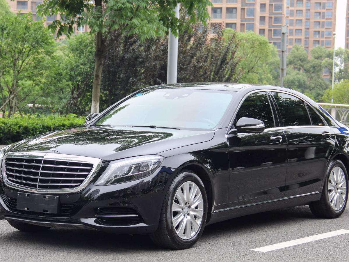 宁波2015年9月奔驰奔驰s级2015款s400l黑色自动档