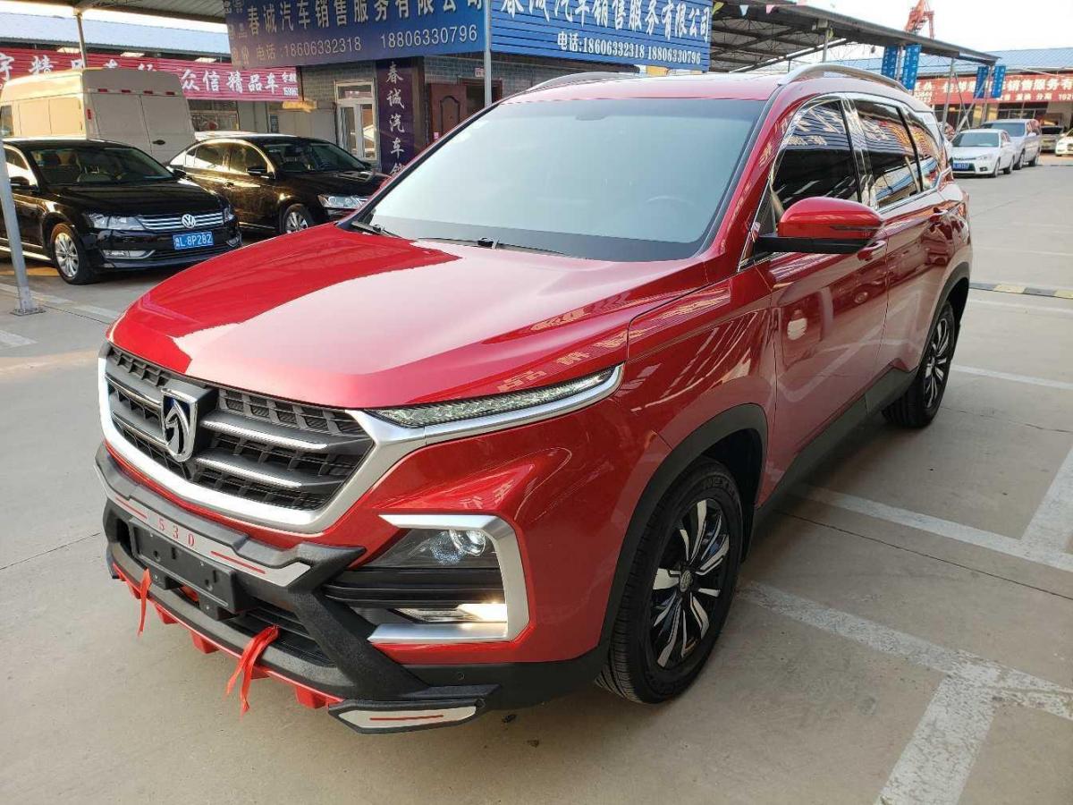 日照2018年11月宝骏5302018款15t手动尊贵型红色手动挡