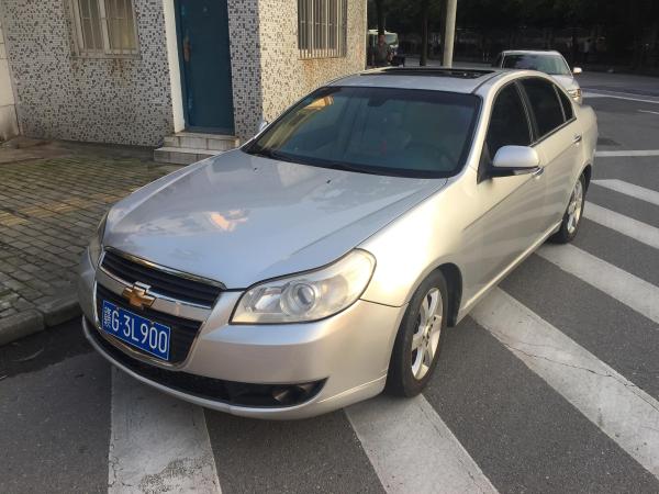 【上海】2012年3月 雪佛兰 景程 2.0 sx 豪华版 银灰 自动档