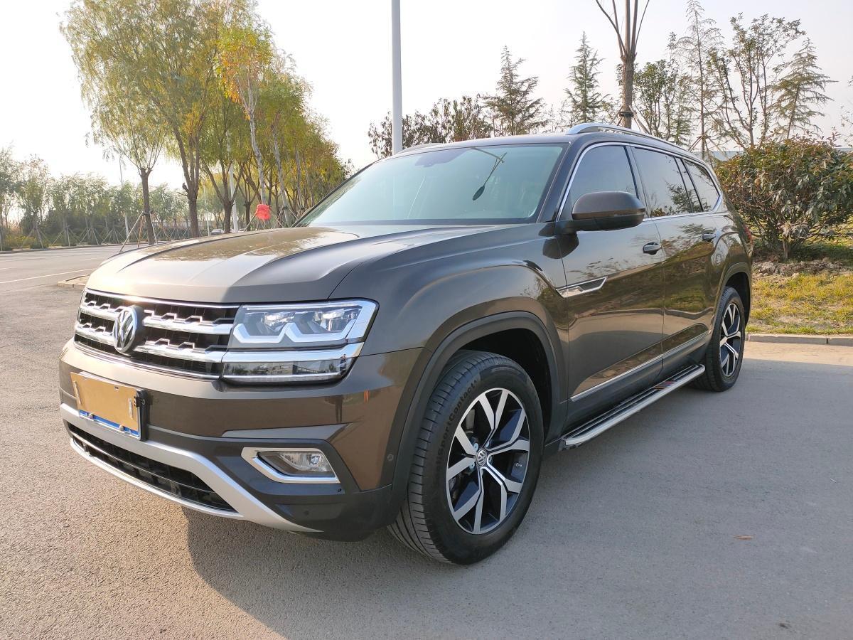 济宁2017年11月大众途昂2017款330tsi两驱豪华版香槟色自动档