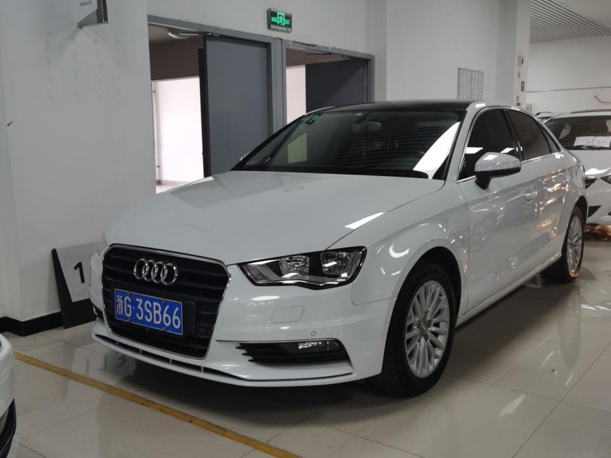 金华2015年4月奥迪奥迪a32015款limousine35tfsi百万纪念智领型白色