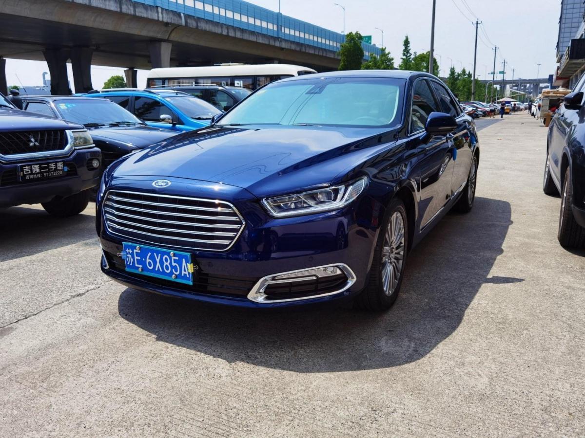 苏州2016年3月福特金牛座2015款ecoboost245豪华型蓝色自动档