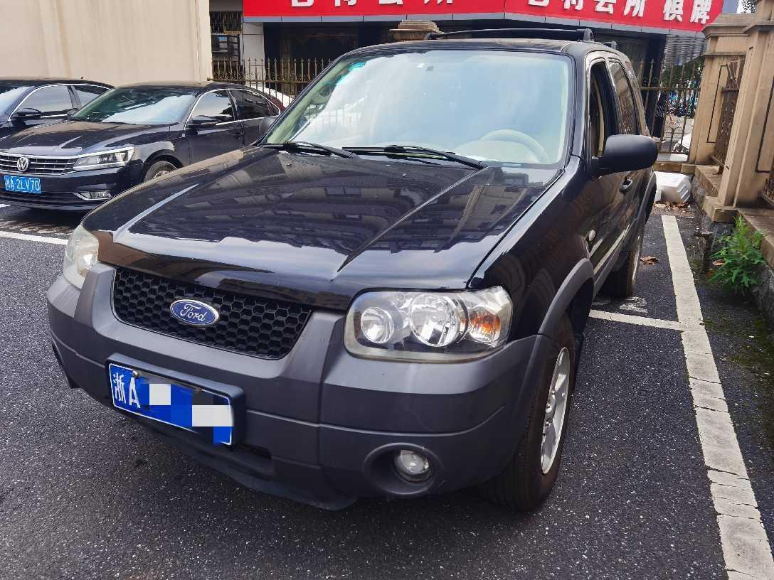 杭州2006年6月福特翼虎2005款30at黑色自动档