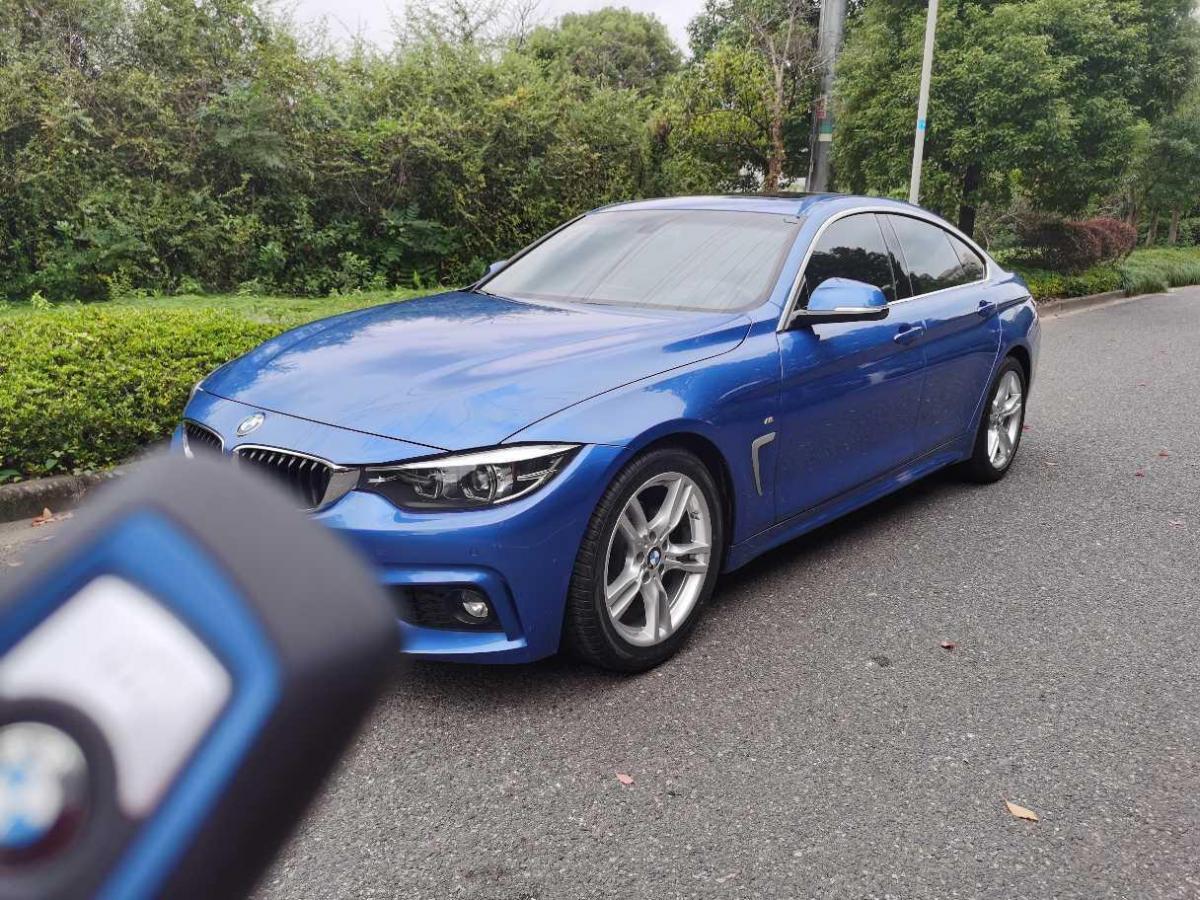 宁波2020年7月宝马宝马4系2019款425im运动套装蓝色手自一体