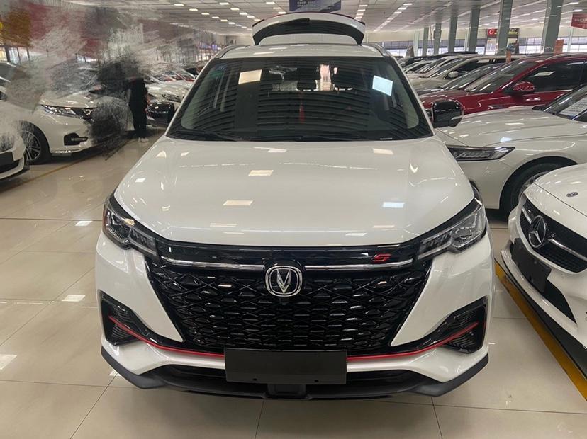 台州2020年10月长安cs55plus2020款15t蓝鲸版白色手自一体