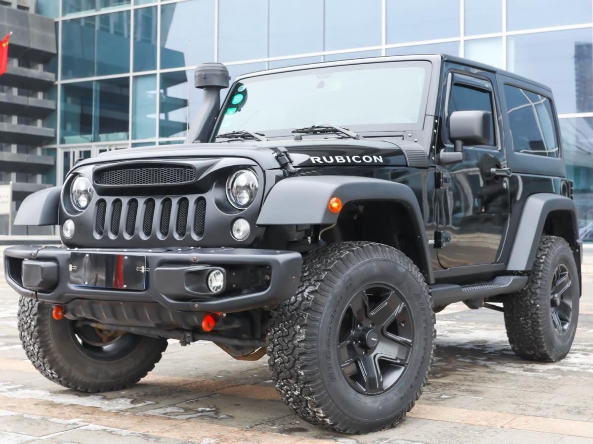 沈阳2015年8月jeep牧马人2015款36lrubicon两门版黑色自动档