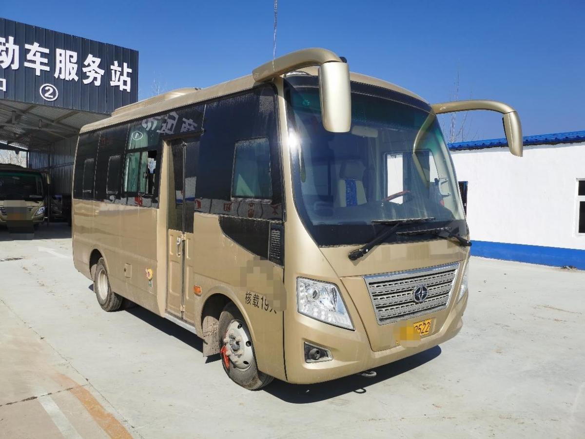郑州2019年11月宇通客车宇通cl628t标准型17座黄色手动挡