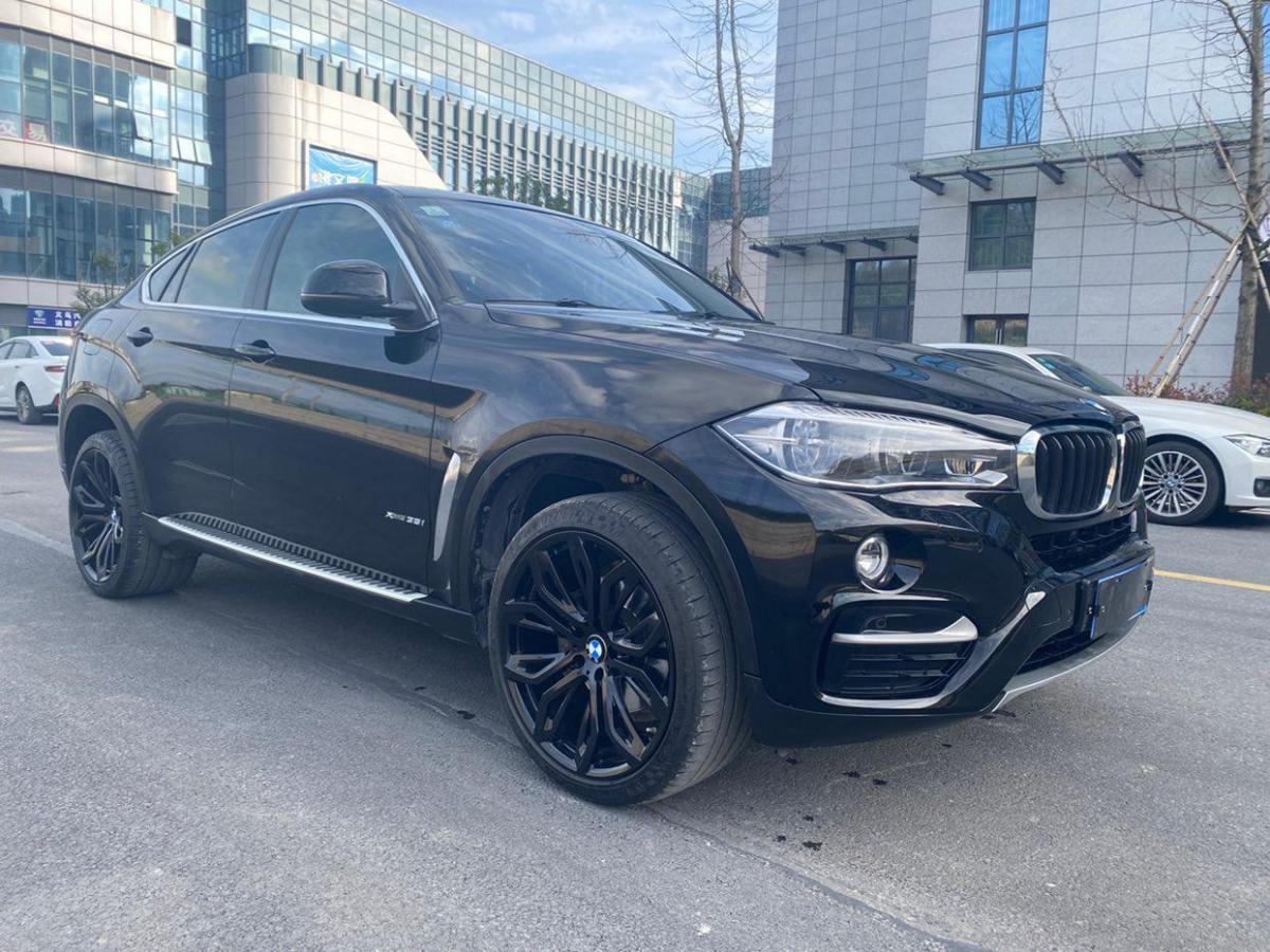 金华2018年6月宝马宝马x62018款xdrive35i尊享型黑色手自一体