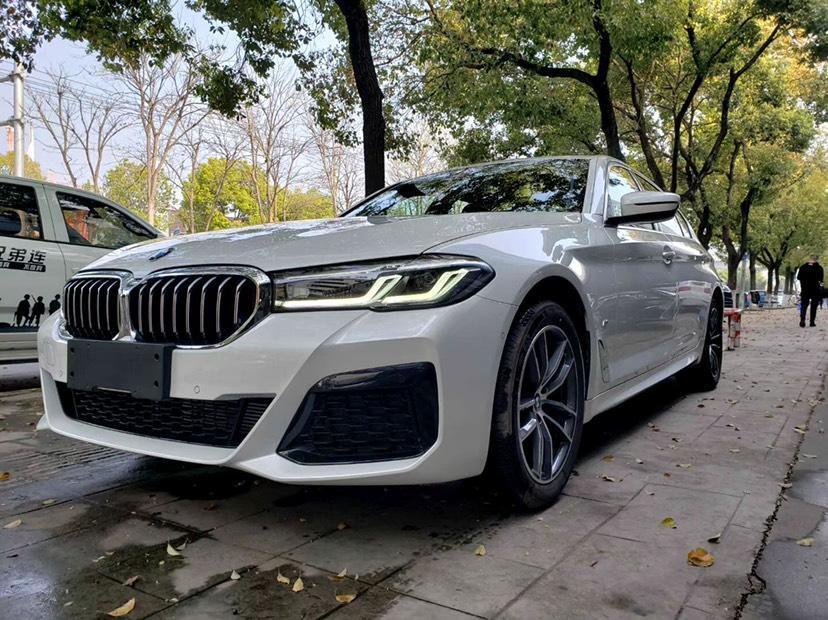 温州2021年6月宝马宝马5系2021款525lim运动套装白色手自一体