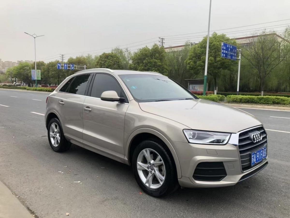 【南京】2017年5月 奥迪 奥迪q3 2017款 30 tfsi 时尚型 香槟色 自动
