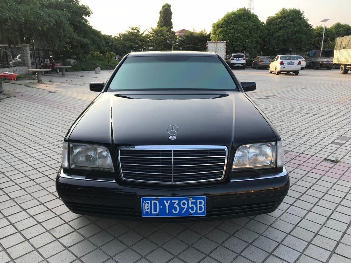 泉州1997年6月奔驰奔驰s级1999款s320黑色手自一体