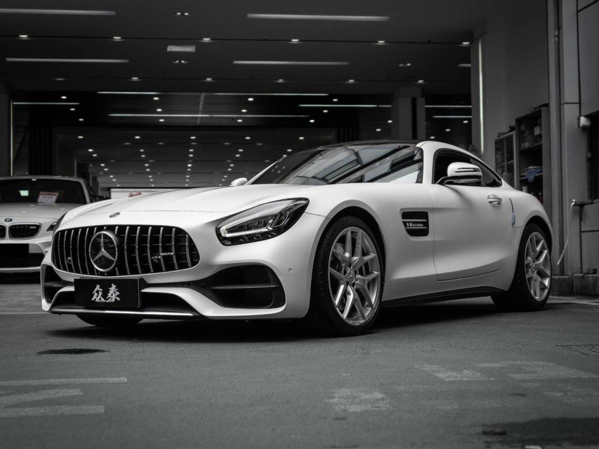 苏州2020年1月奔驰amggt2019款标准型白色自动档