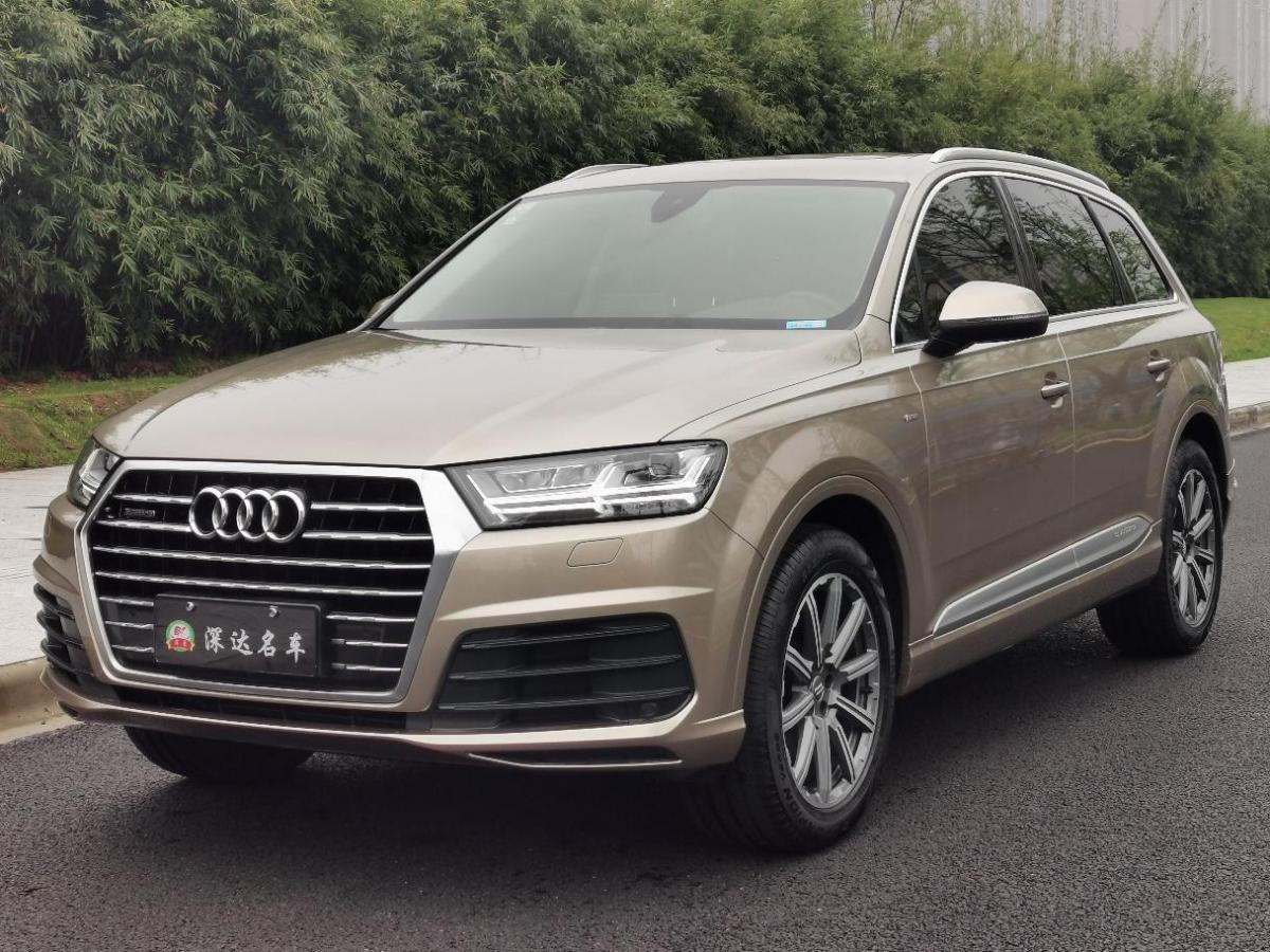 长沙2018年10月奥迪奥迪q72018款40tfsisline运动型香槟色手自一体