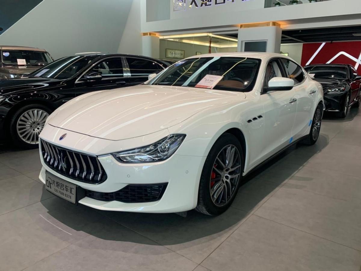 【台州】2020年6月 玛莎拉蒂 ghibli 2020款 3.0t 豪华版 手自一体