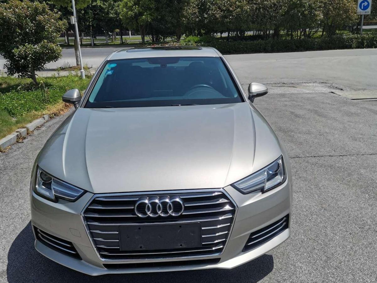 岳阳2018年6月奥迪奥迪a4l2018款30周年年型30tfsi进取型香槟色自动档