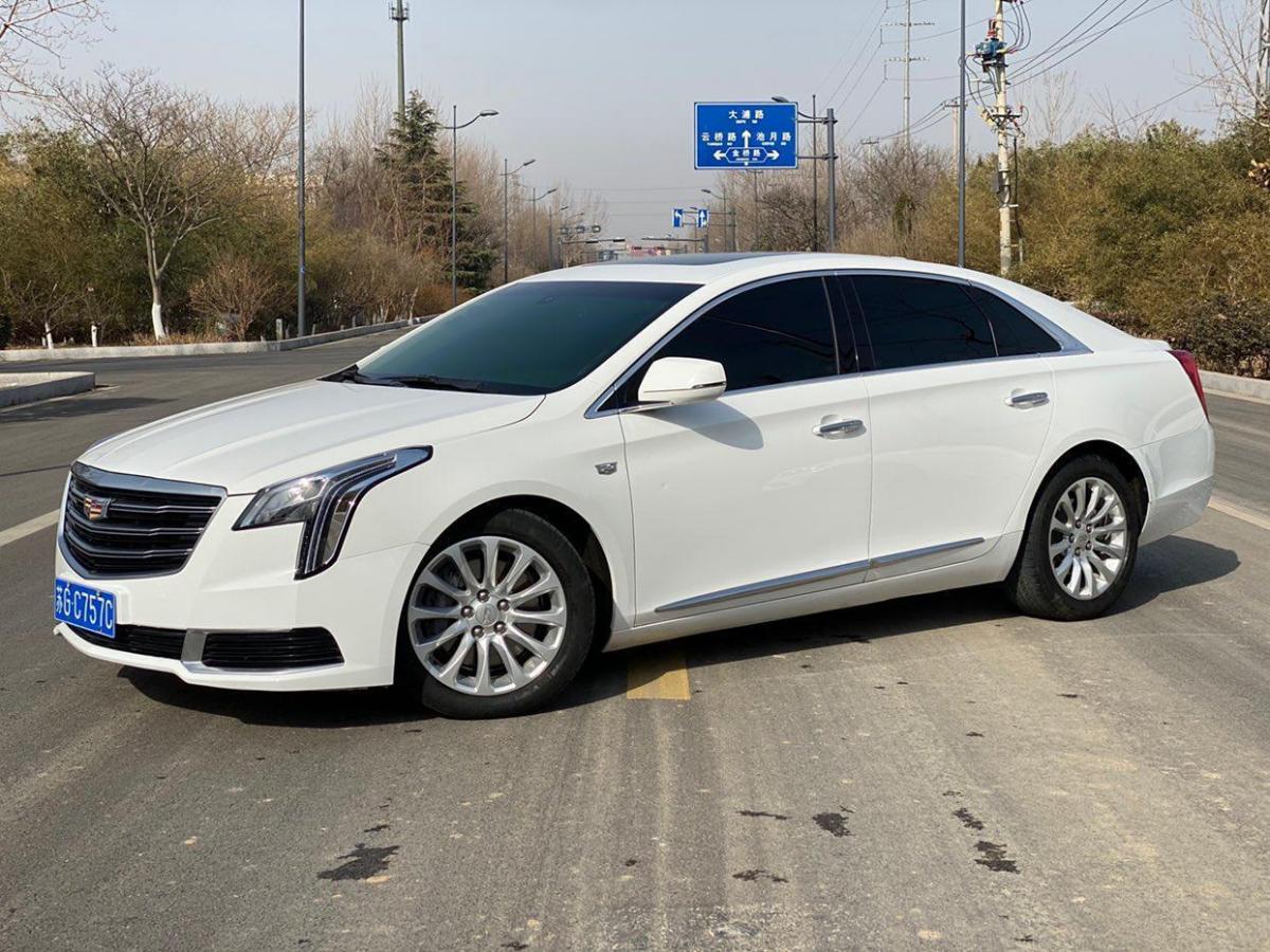 连云港2019年6月凯迪拉克xts2018款28t技术型白色手自一体