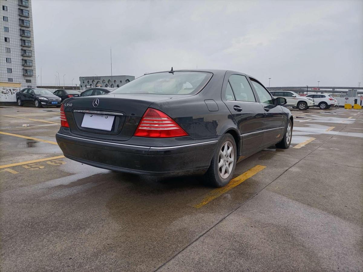 【苏州】2003年8月 奔驰 奔驰s级 2003款 s350 3.7l 标准型 手自一体