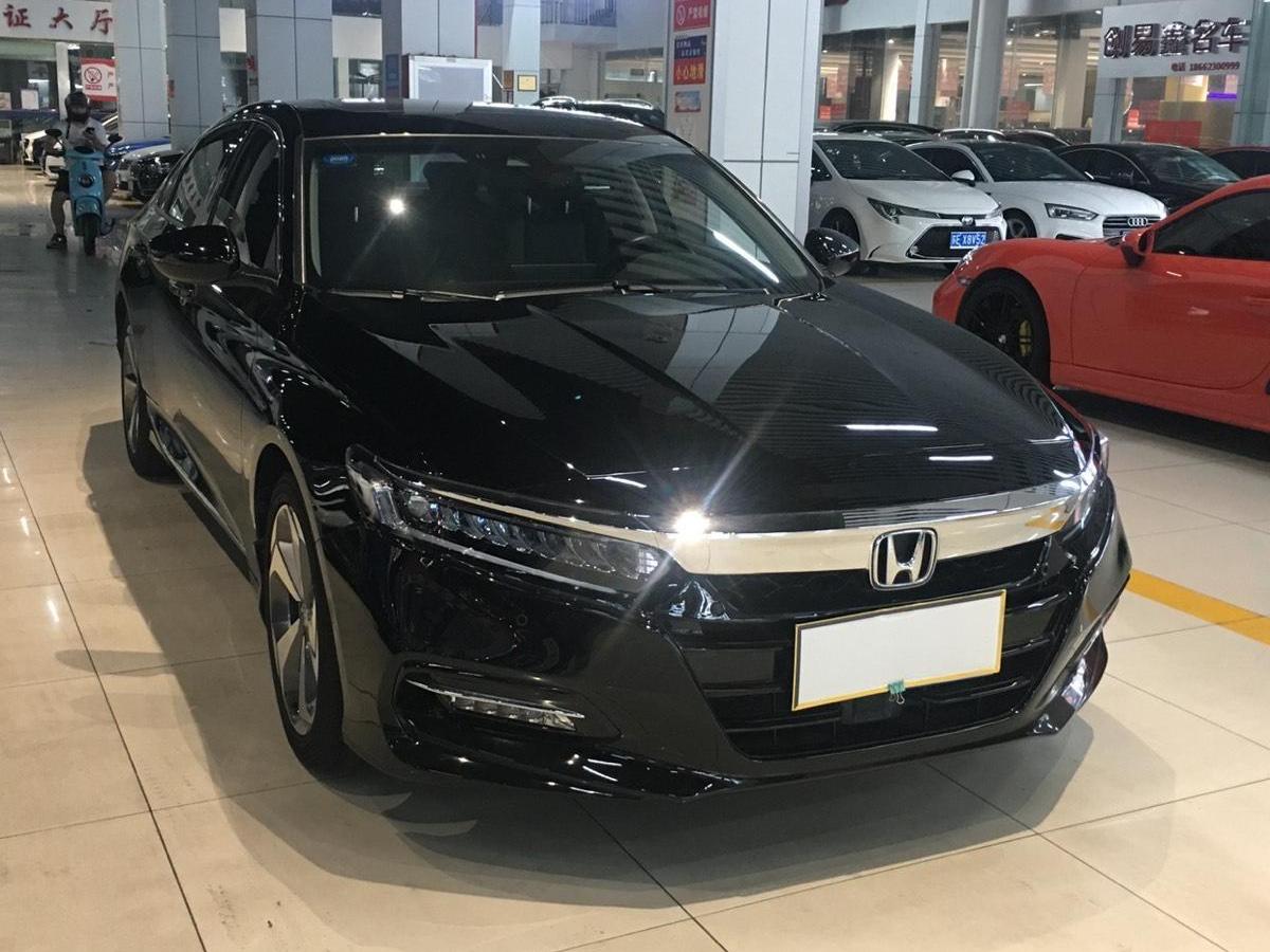 苏州2019年8月本田雅阁2018款锐99混动20l锐智版黑色自动档