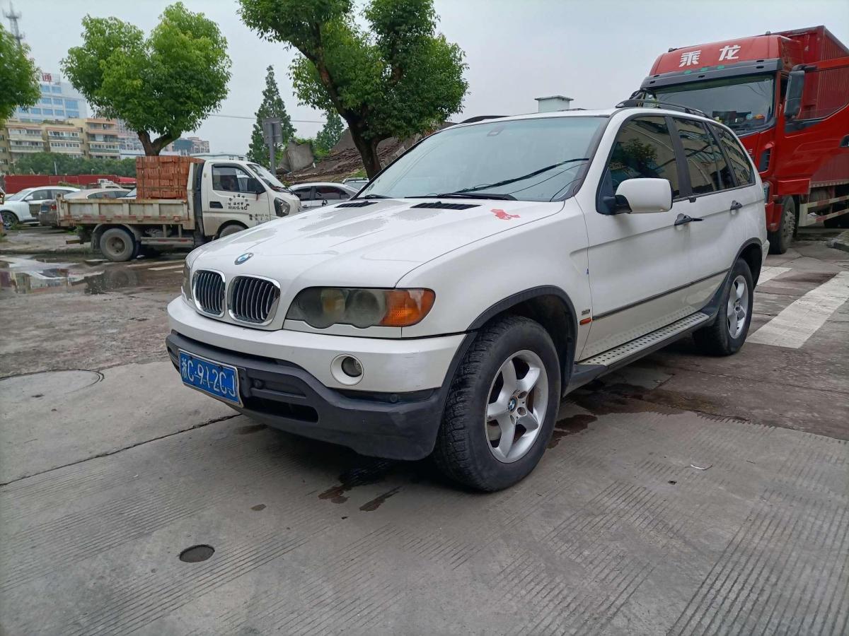 温州2003年6月宝马宝马x52003款30l白色自动档