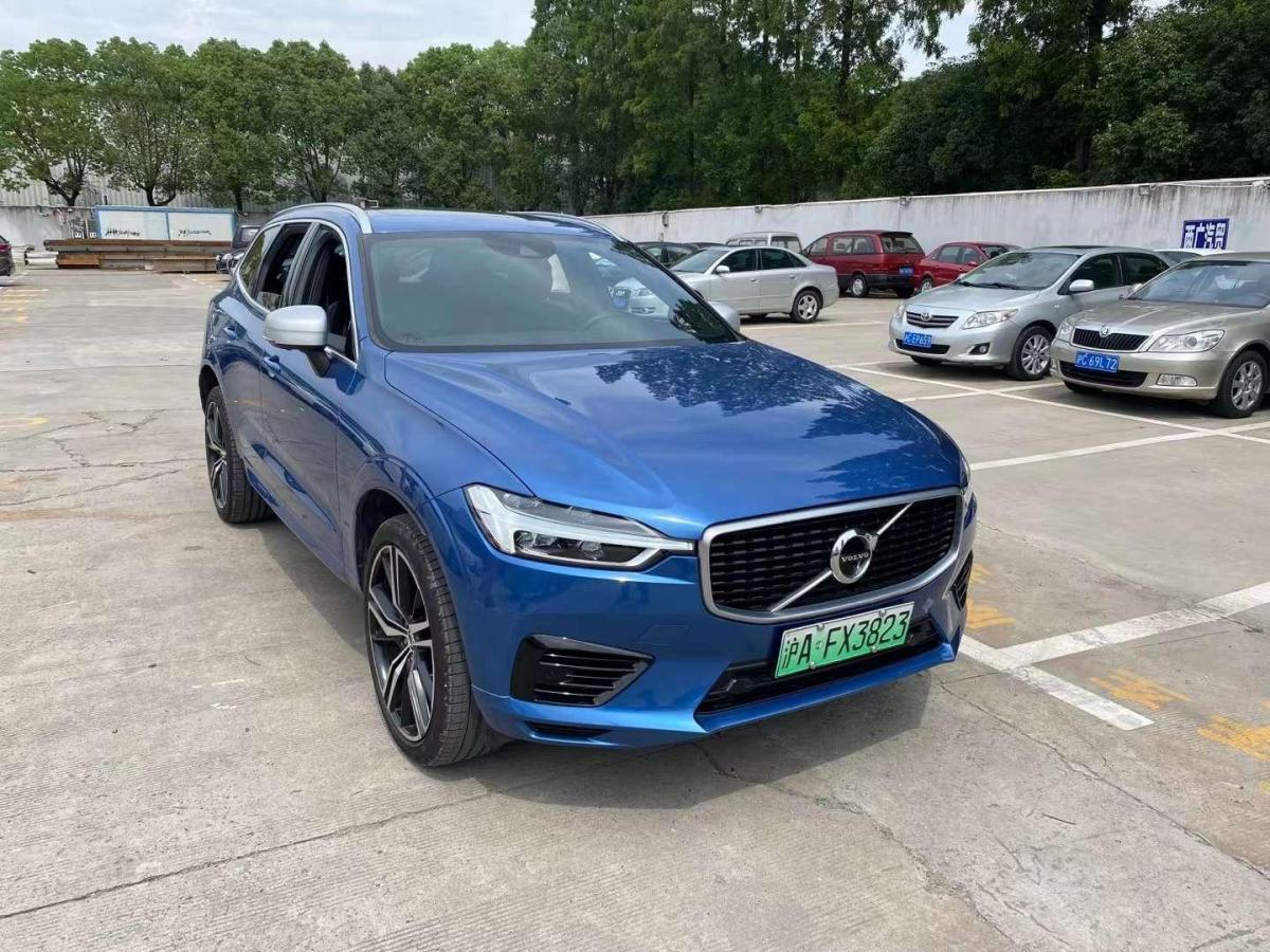 北海2019年6月沃尔沃xc60新能源2019款t8e驱混动智雅运动版蓝色自动档