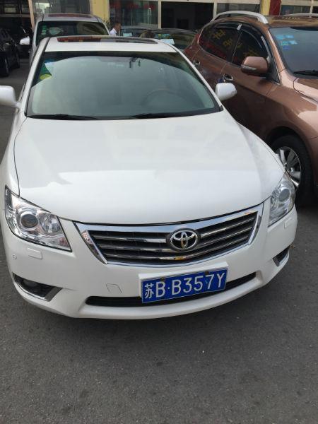 【苏州】2009年7月 丰田 凯美瑞 2.4 240g 豪华版 白色 手自一体