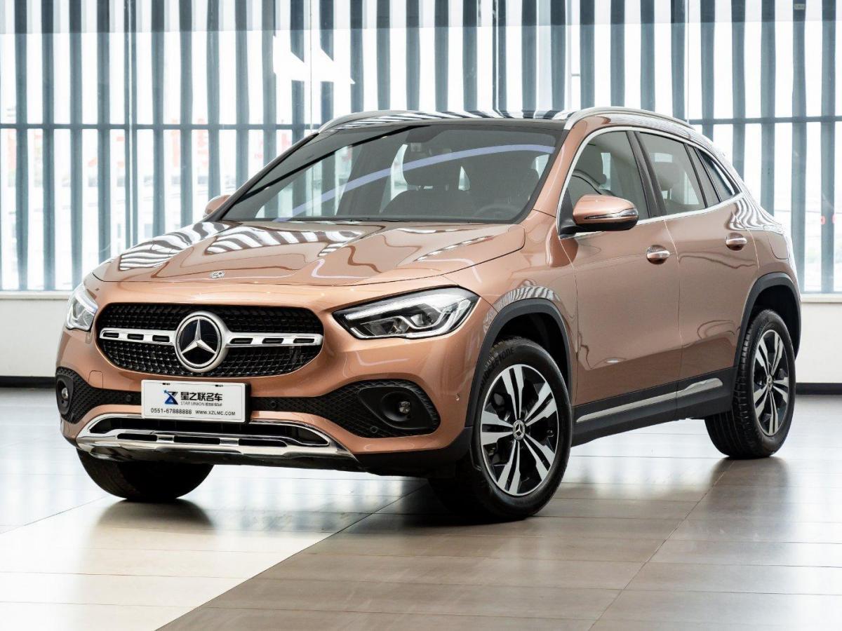合肥2021年5月奔驰奔驰gla2020款gla200黄色自动档