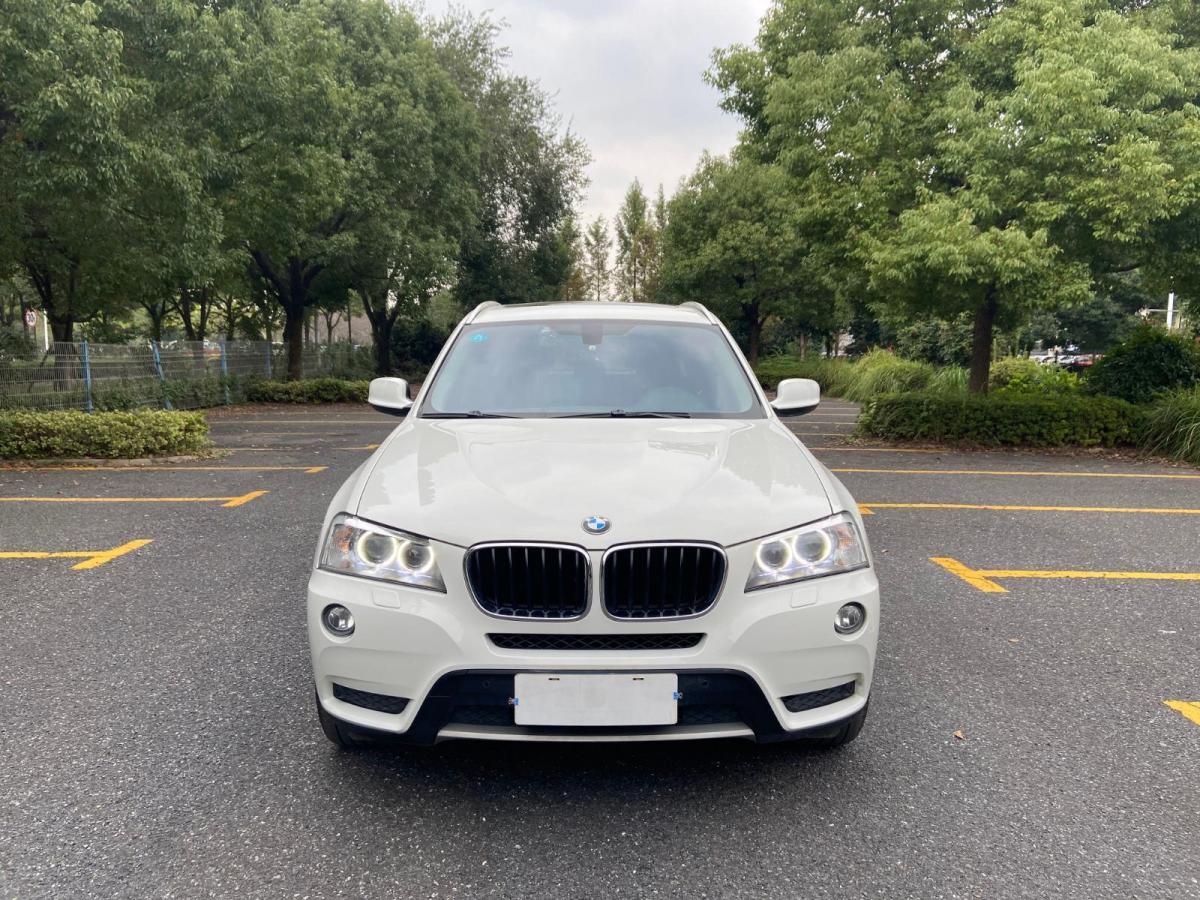 绍兴2014年2月宝马宝马x32014款xdrive28ix设计套装白色自动档