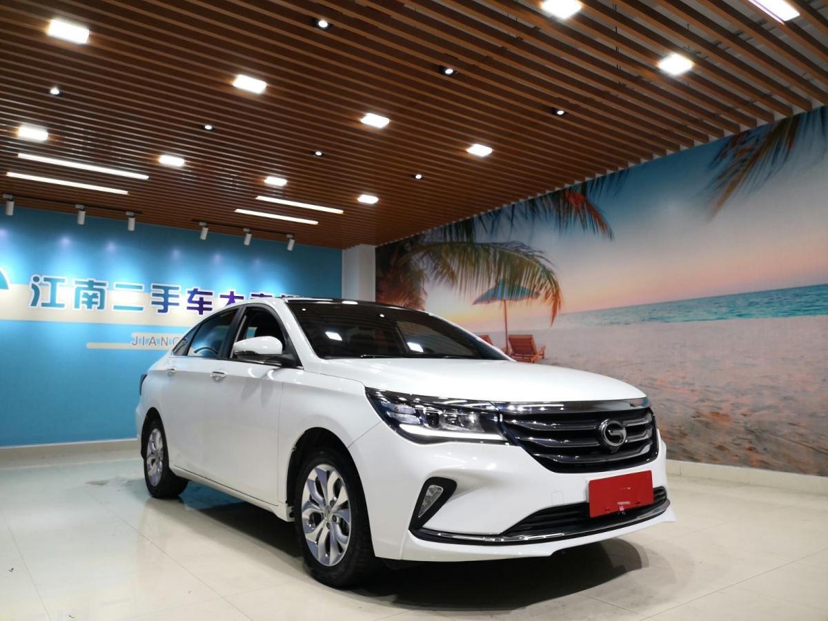 湖州2019年6月广汽传祺传祺ga42018款150n手动尊享版白色手动挡