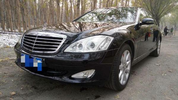 【沈阳】2008年8月 奔驰 s级 s500l 5.5 黑色 手自一体