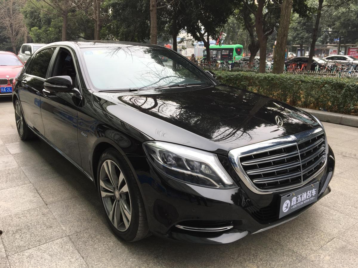 成都2015年09月迈巴赫s级2015款s40030t4matic黑色自动档