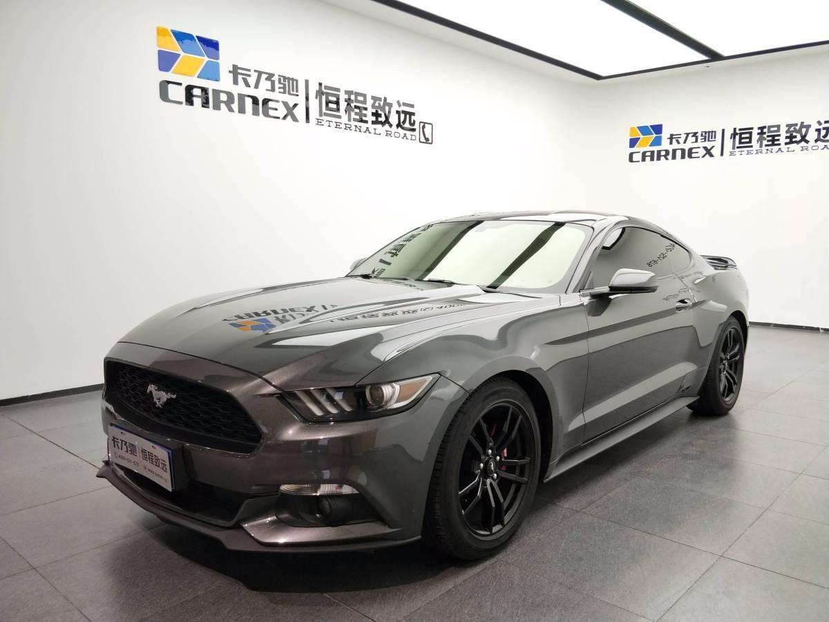 青岛2017年2月福特野马2015款23t运动版硬顶灰色自动档