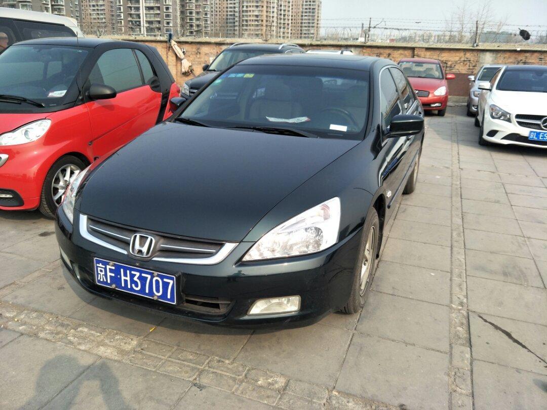 北京2003年3月本田雅阁2003款24l标准型绿色自动档