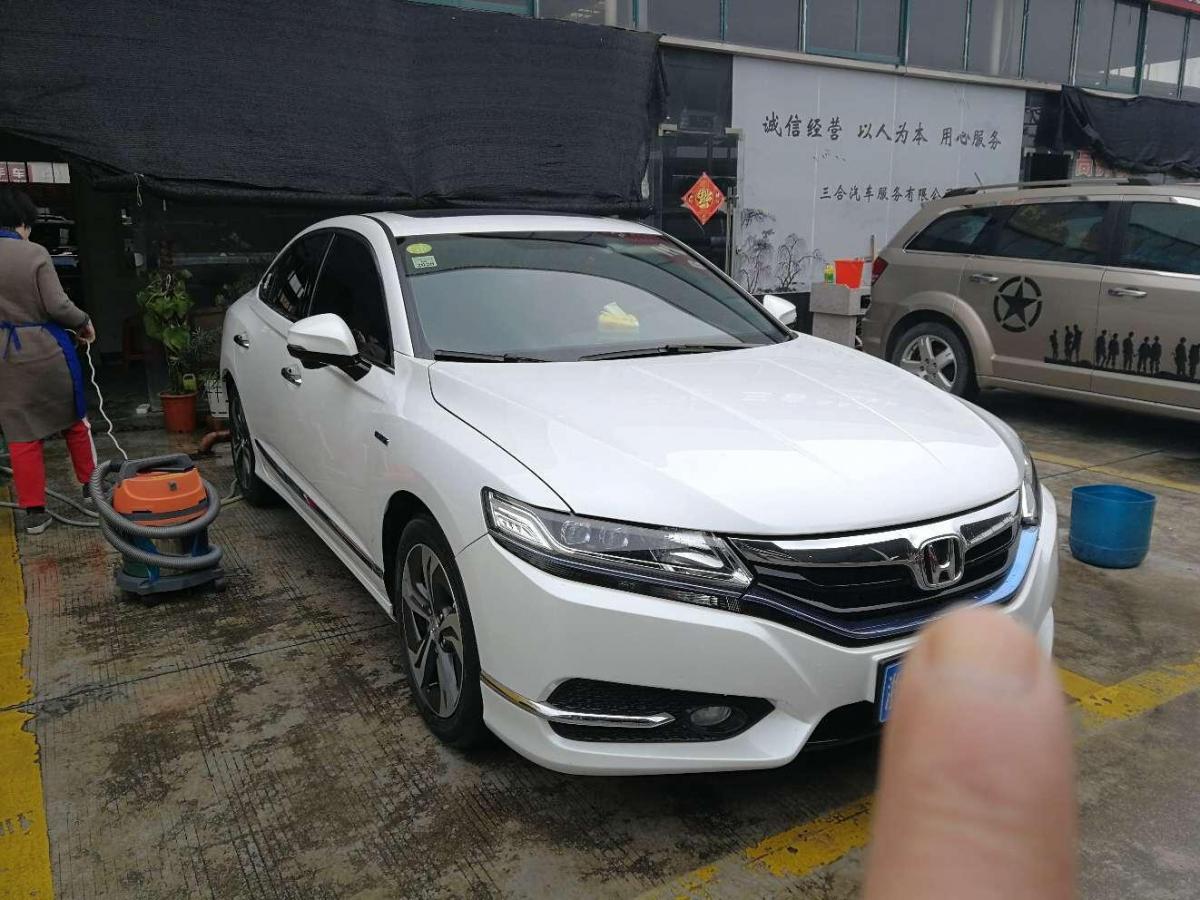 金华2018年4月本田思铂睿2017款20lecvt锐混动净驰版白色自动档