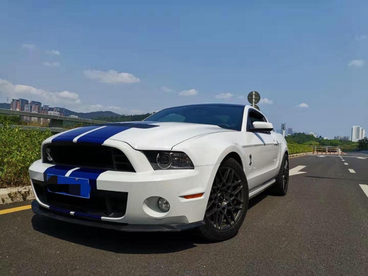 深圳2014年10月福特野马2013款58l手动硬顶白色手动挡