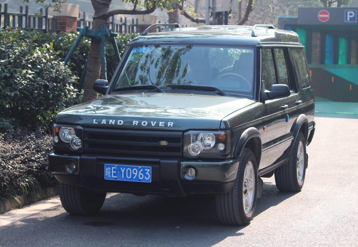 上海2003年6月路虎发现2003款40l绿色手自一体