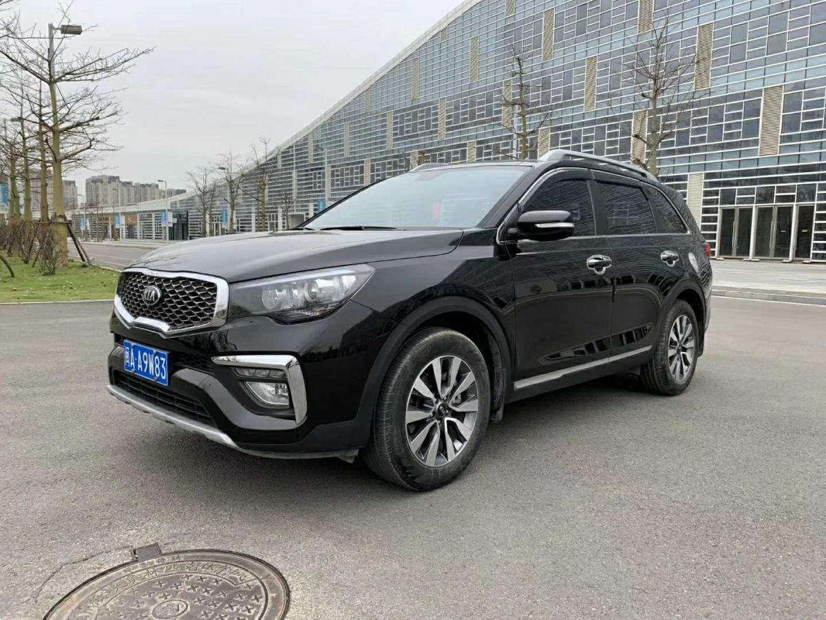 福州2017年6月起亚kx72017款20t两驱gls黑色自动档