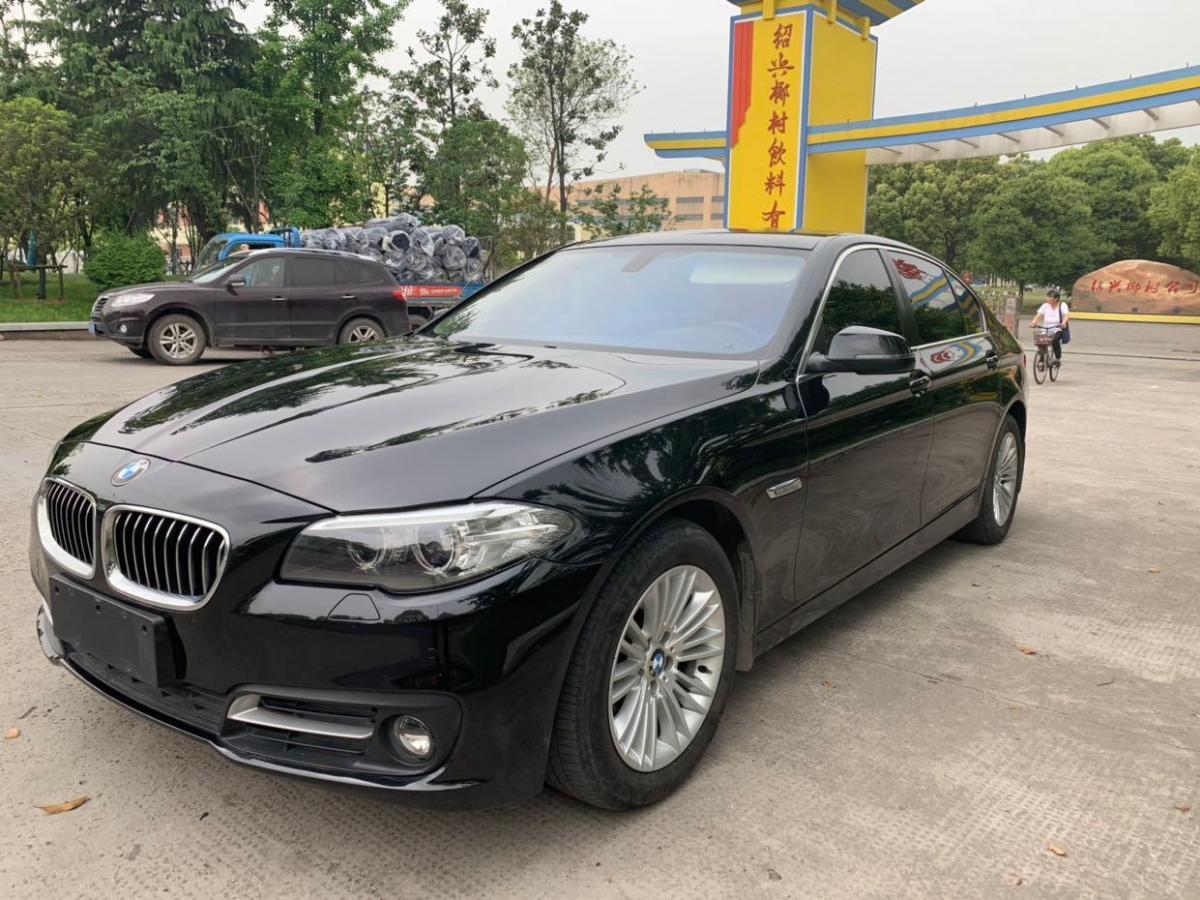 绍兴2015年3月宝马宝马5系2015款535li领先型黑色手自一体