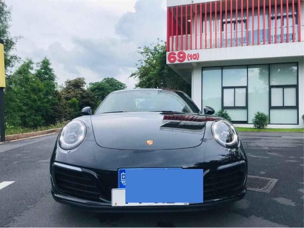 廣州2017年8月保時捷9112016款carrera4s30t黑色自動檔