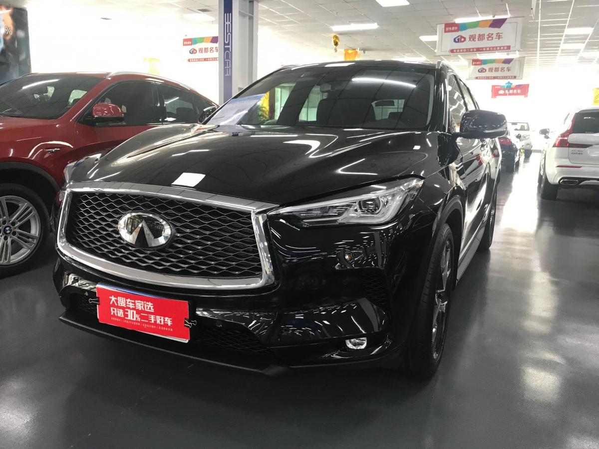 北京2018年11月英菲尼迪qx5020t四驱智能版黑色自动档
