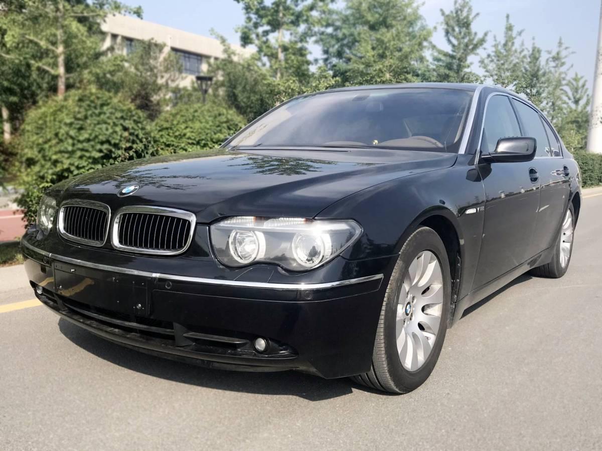沈阳2004年9月宝马宝马7系2004款760li黑色手自一体