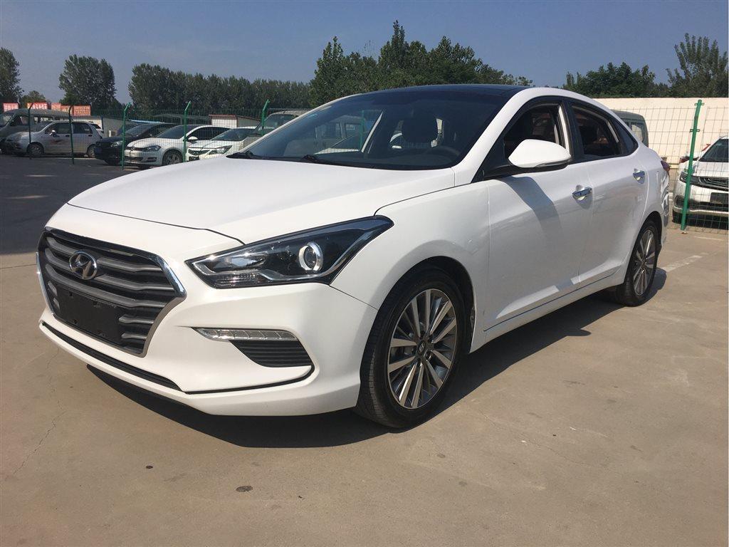 郑州2017年7月现代名图2017款18l自动智能型gls白色自动档