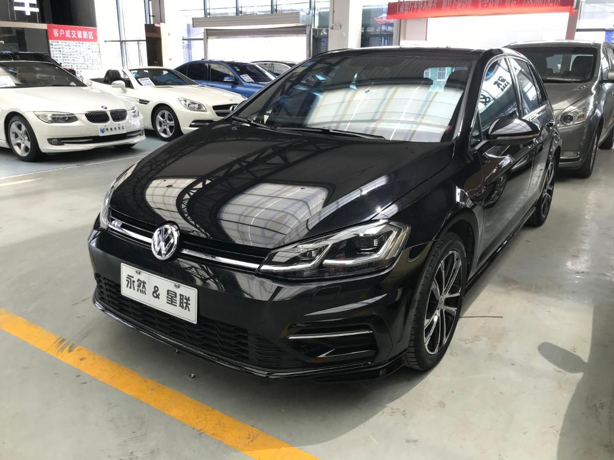 合肥2018年3月大众高尔夫2018款280tsi自动rline型黑色自动档