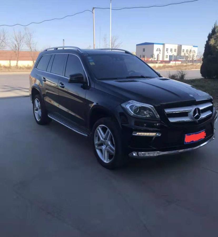 东营2013年12月奔驰奔驰gl级2013款gl5004matic黑色手自一体