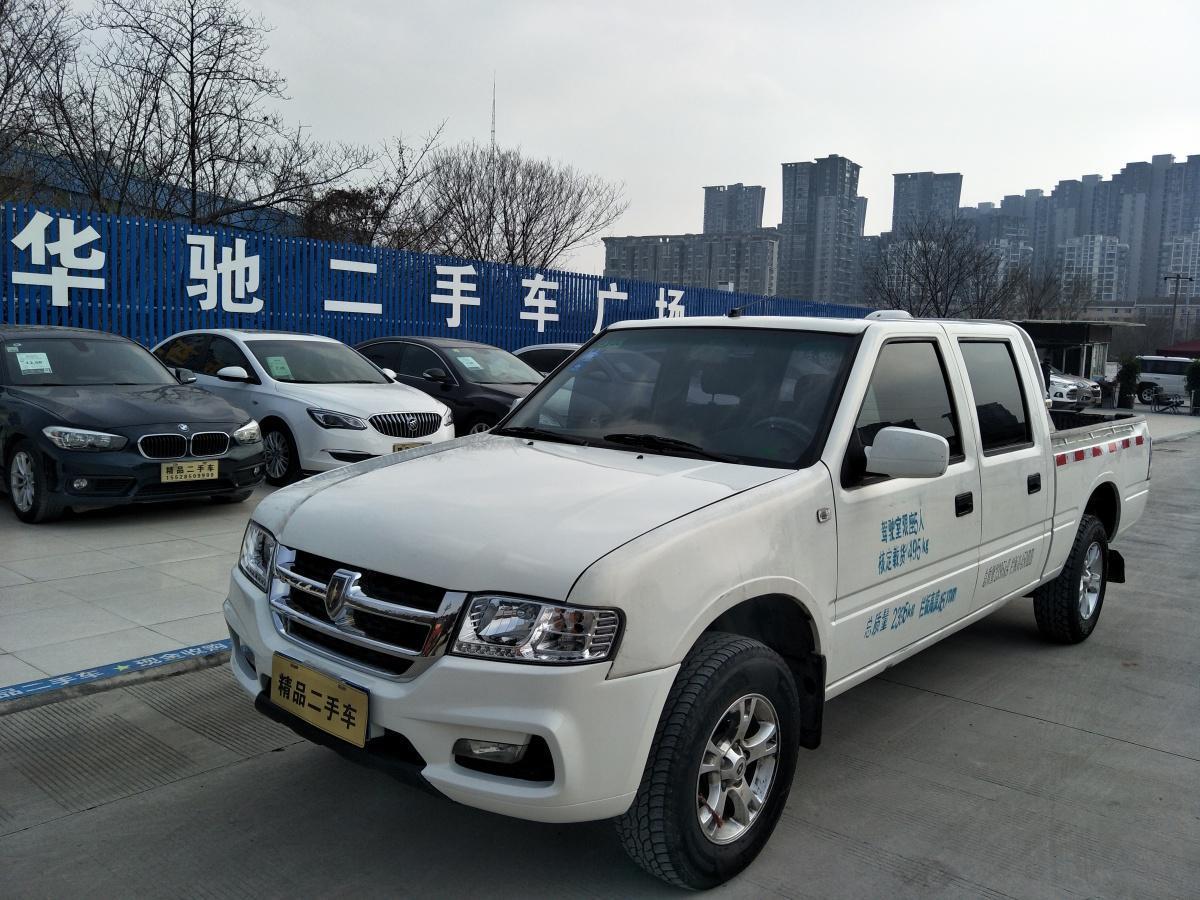 绵阳2017年6月金杯金典2016款24t新金典柴油加长货箱4d25u白色手动挡