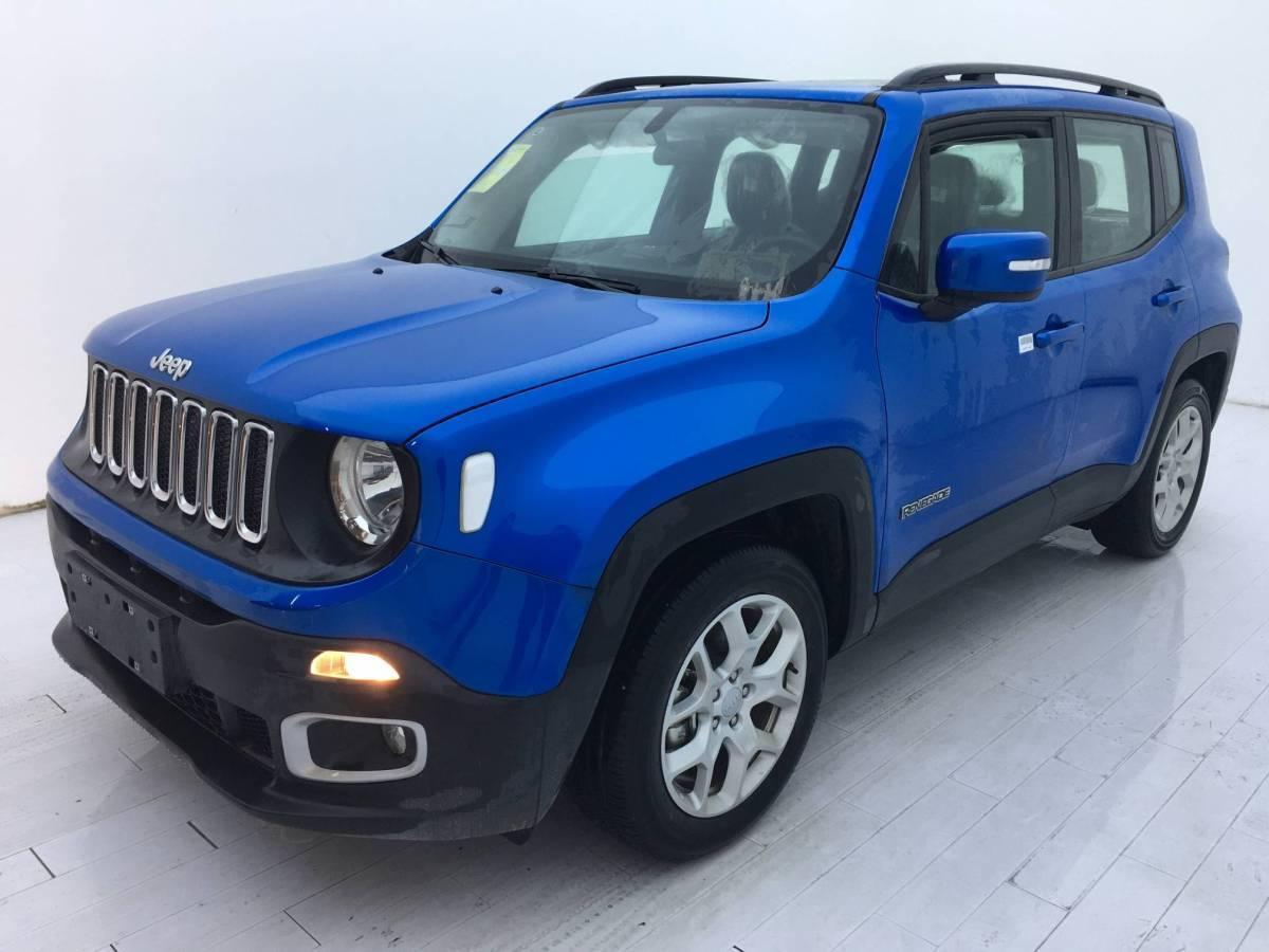 上海未上牌jeep自由侠2017款180t自动高能版蓝色自动档