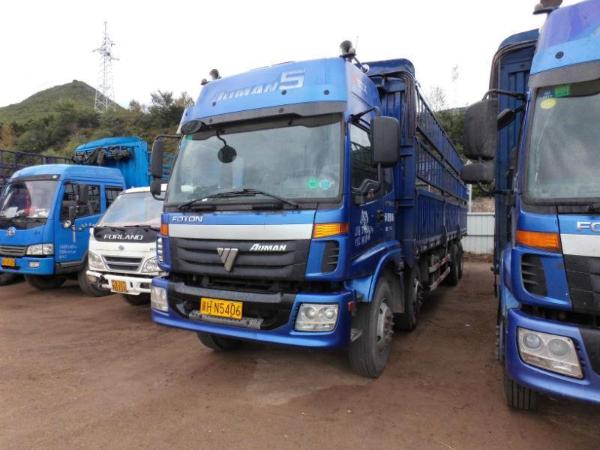 【承德】2010年8月 欧曼5系前四后八 蓝色 手动挡